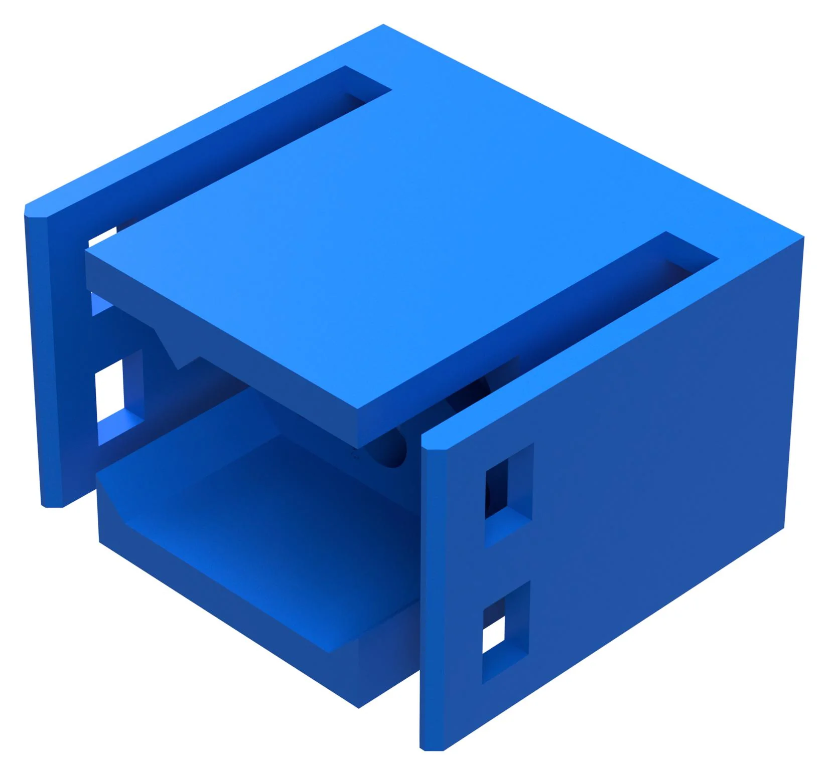 POSITRONIC PLB06M0000 Heavy Duty Connector Base, PLB Series, Cable Mount