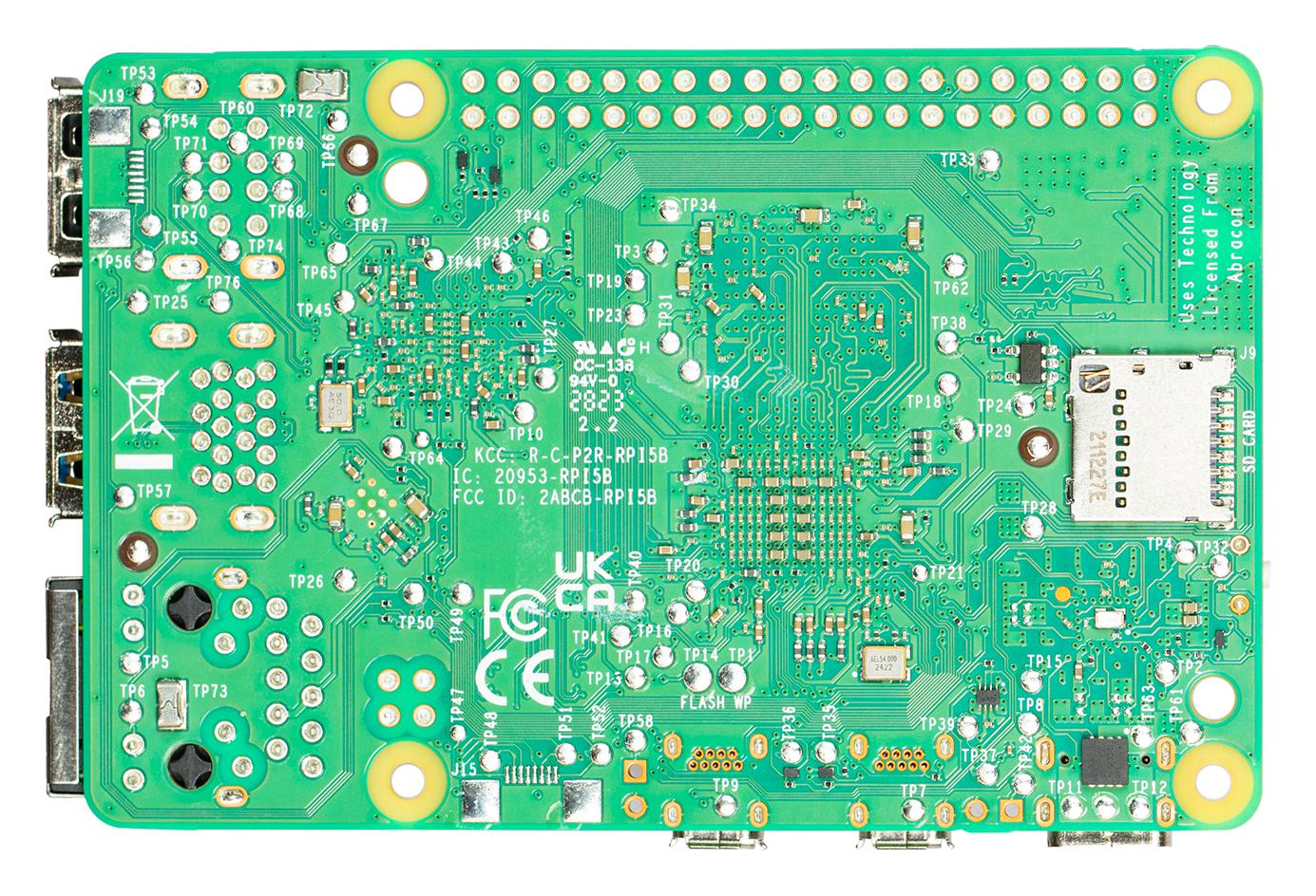 RASPBERRY-PI RPI5-4GB-SINGLE SBC, Raspberry Pi5 4GB, BCM2712, Arm Cortex-A76, 4GB RAM, MicroSD, Wifi, HDMI, Power button GTIN UPC EAN: 5056561803319 - Image 3