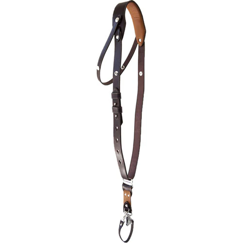 RL Handcrafts Andino Pro-DLX Leather Camera Sling (Medium, Black/Red) - Image 11