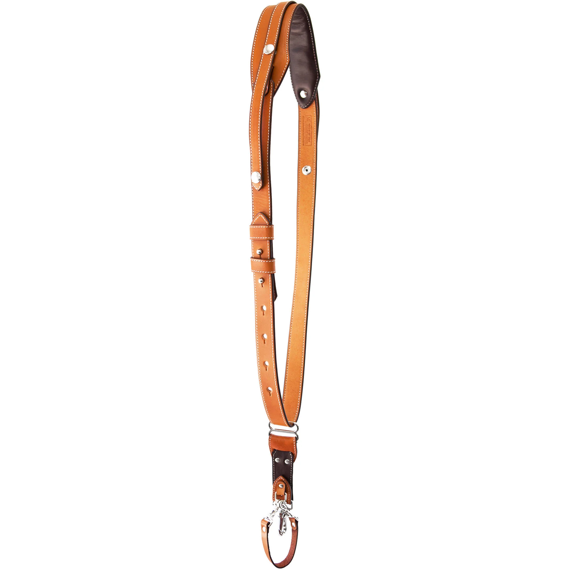 RL Handcrafts Andino Pro-DLX Leather Camera Sling (Medium, Black/Red) - Image 12