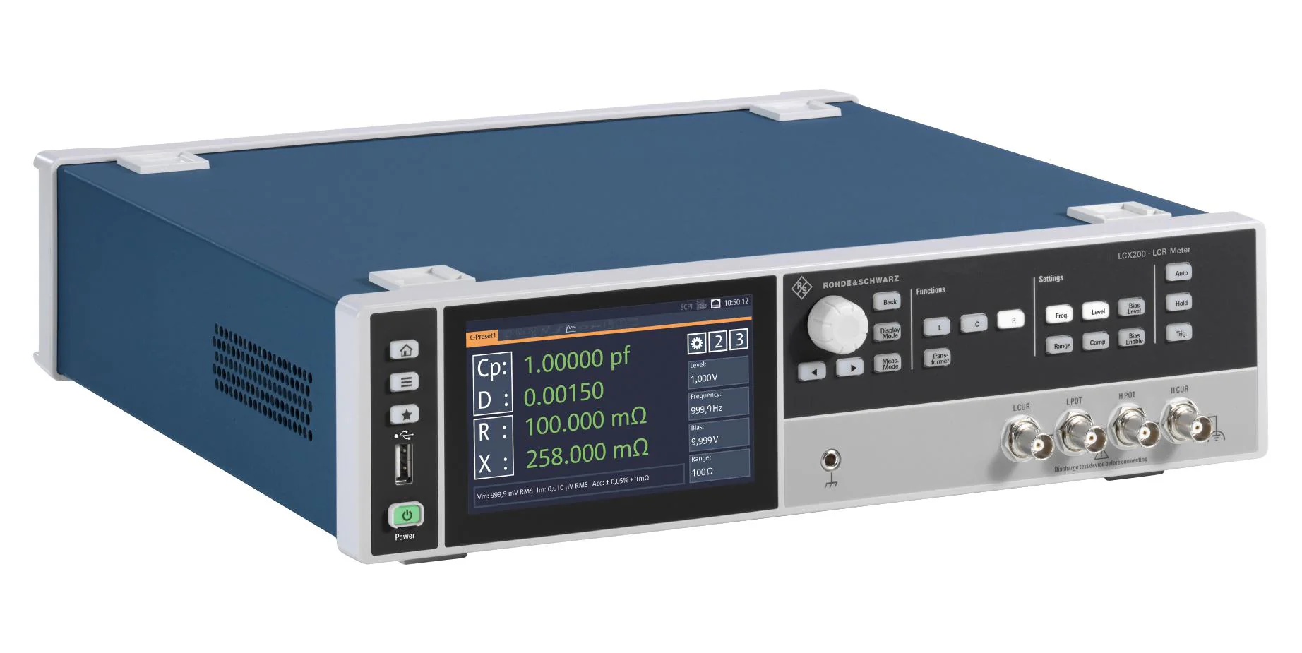 Rohde & Schwarz LCX200 LCX200 LCR Meter 500KHZ New - Image 5