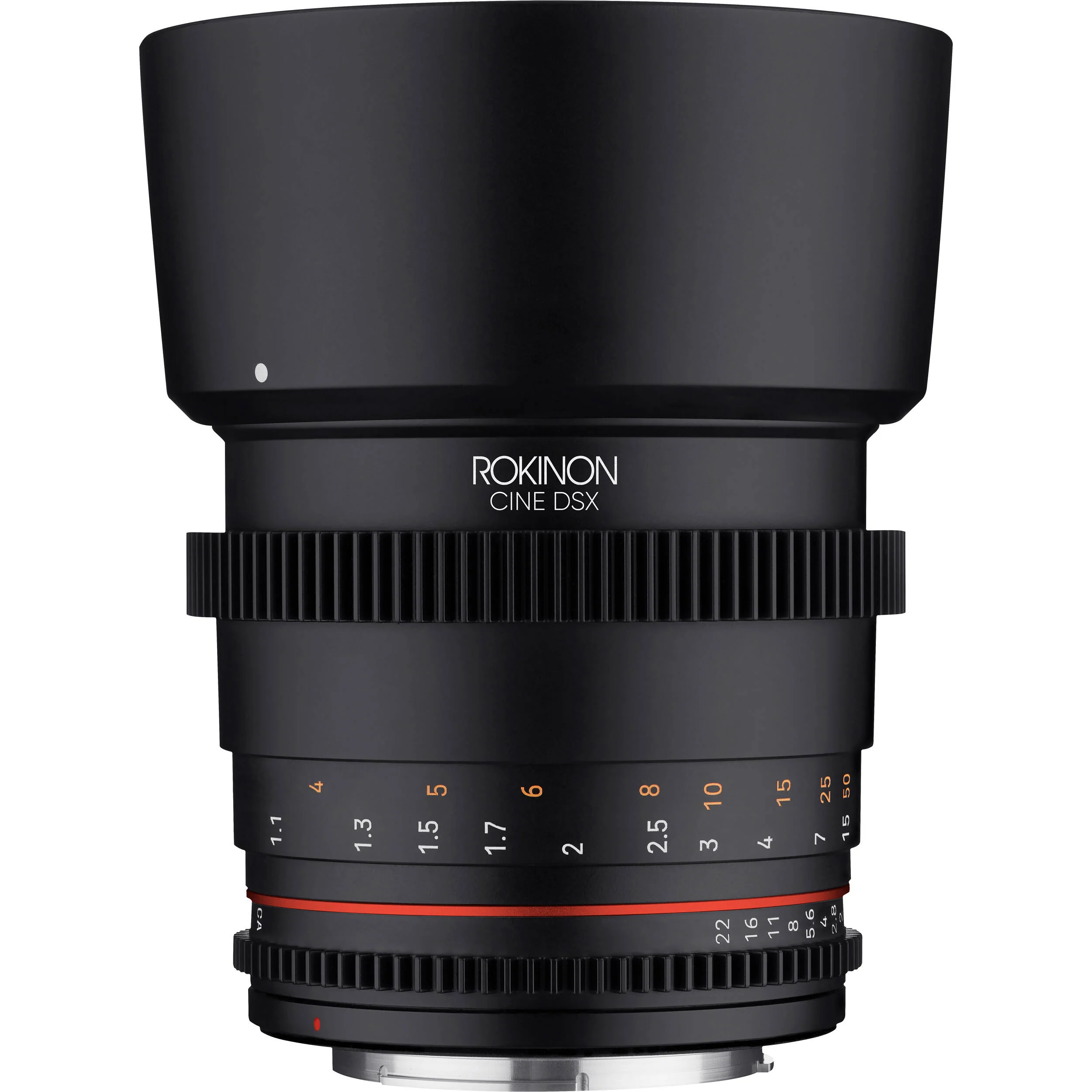 Rokinon 85mm T1.5 DSX High-Speed Cine Lens (EF Mount)