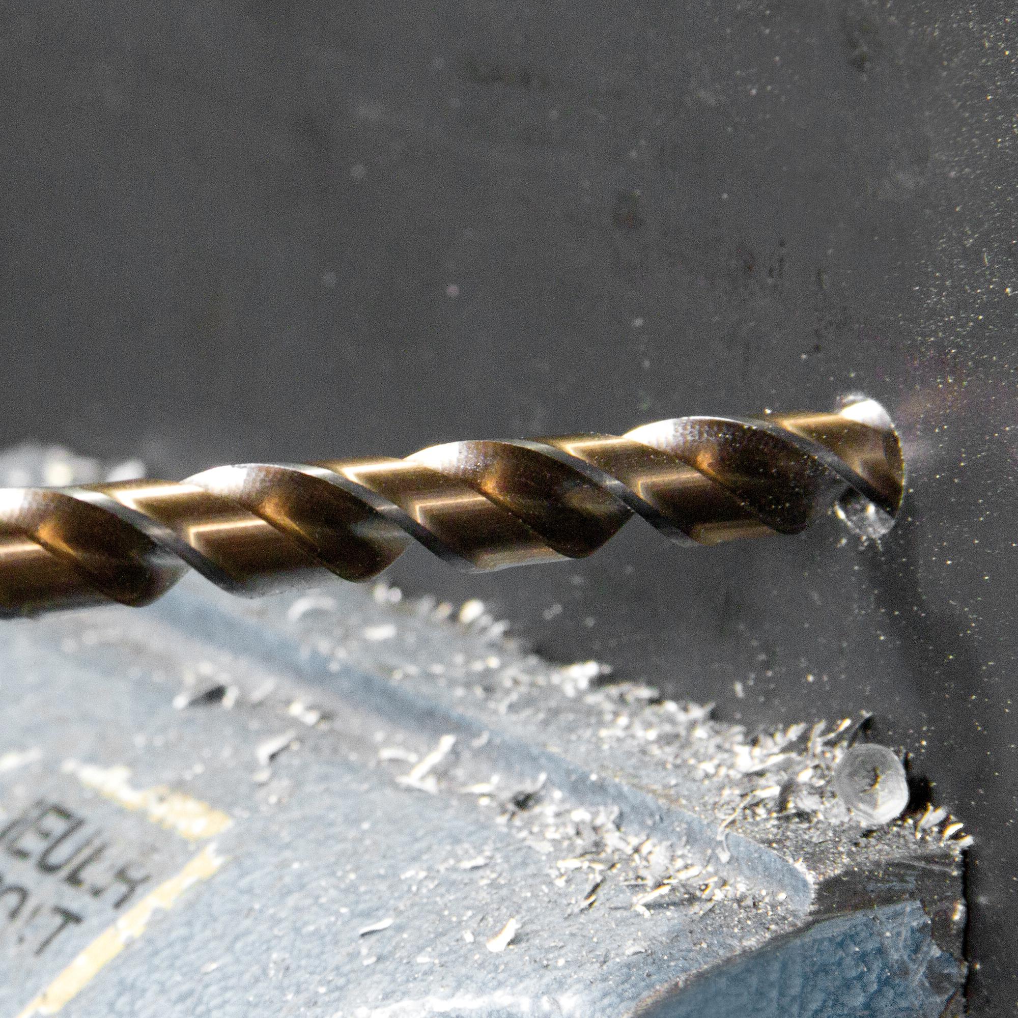 RUKO 228045 Twist Drill Bit, HSSE Co5, 4.5 mm Bit, 47 mm Flute Length, 80 mm OAL - Image 2