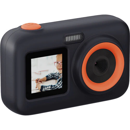 SJCAM FunCam+ Dual-Screen Action Camera for Kids (Orange) - Image 2