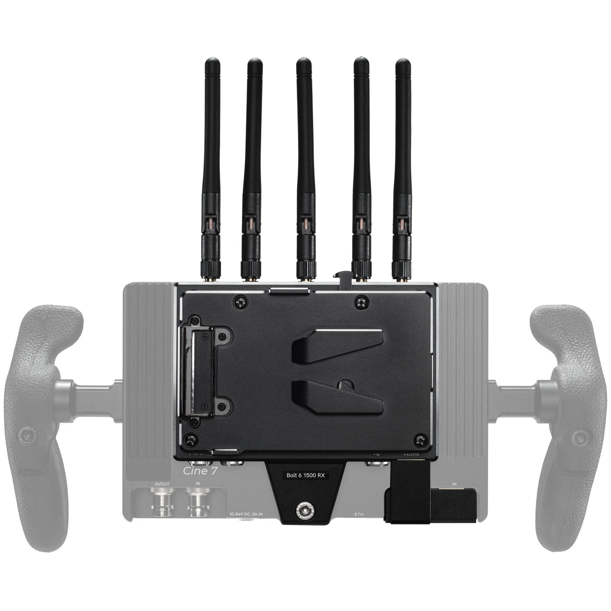 SmallHD INDIE 7 RED RCP2 Monitor for KOMODO/DSMC3 with Bolt 6 1500 Receiver Handheld Kit (V-Mount) - Image 3