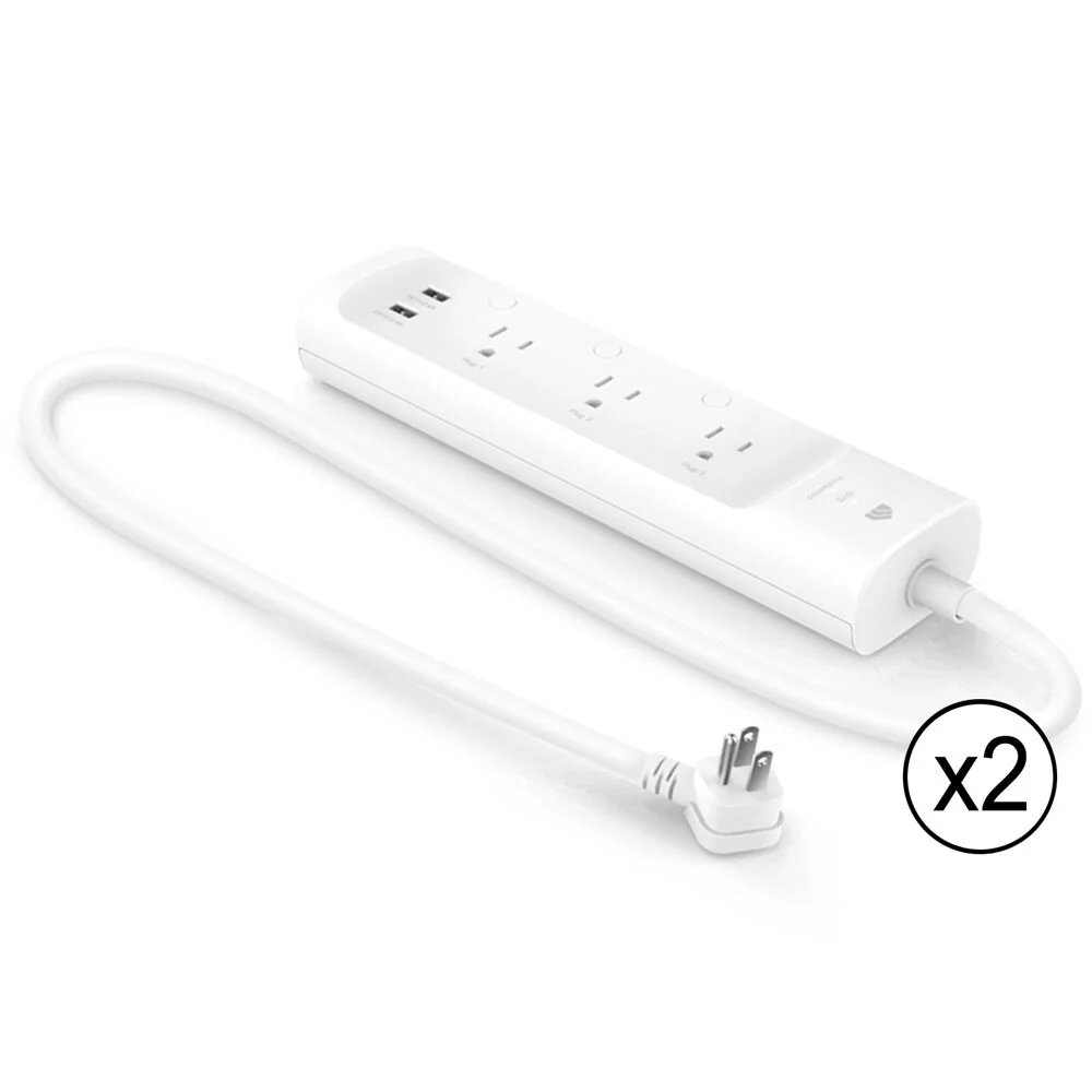 TP-Link KP303 Kasa Smart Wi-Fi Power Strip (2-Pack)