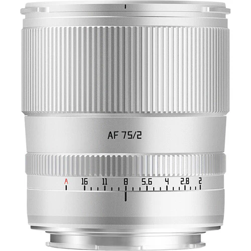TTArtisan AF 75mm f/2 Lens (L-Mount, Silver)