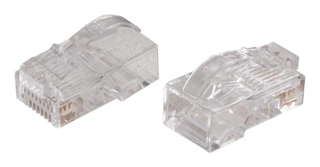 TUK PRLSPDY5 Modular Connector, RJ45 Plug, 1 x 1 (Port), 8P8C, Cat5e, Cable Mount