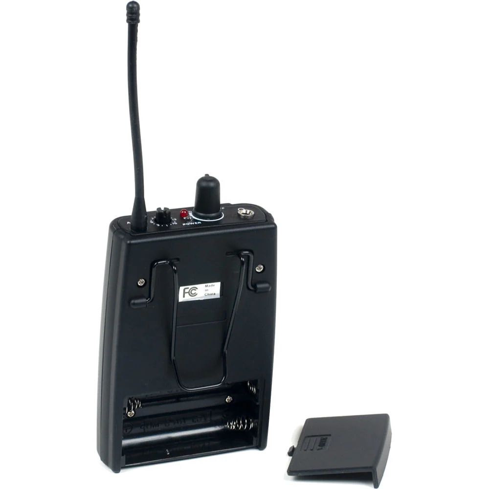VocoPro SilentPA 16-Channel UHF Wireless Audio Broadcast System (Stationary Transmitter & 10 Bodypack Receivers) - Image 5