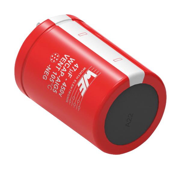 Wurth Elektronik 861021084013 Electrolytic Capacitor 470 µF 200 V ± 20% Snap-In 2000 Hours @ 105°C New - Image 2